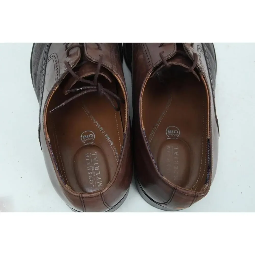 Florsheim Imperial Wingtip Oxfords Leather Mens Shoes Sz 10 EEE